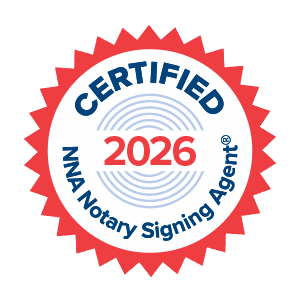 2026 NNA Certified Notary Signing Agent badge